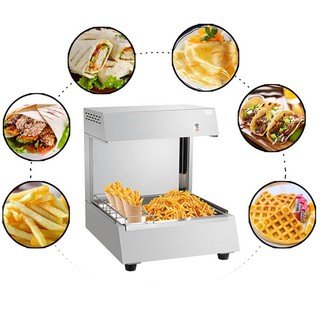 เครื่องอุ่นเฟรนฟราย เครื่องอุ่นของทอด ตู้อุ่นร้อน ตู้อุ่นไฟฟ้า Cabinet food warmer french fries  -​สินค้ามีพร้อมส่ง-