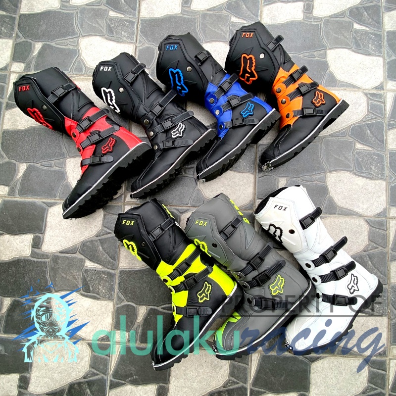 LOKAL X Local Motocross Trail Boots Riding SV คุณภาพระดับพรีเมียมพร้อมตัวป้องกันความปลอดภัย - M3