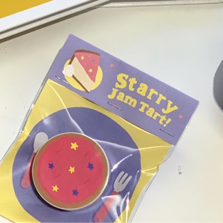 Bringhome Starry Jam Tart Masking Tape🥧 เทปติดตกแต่ง