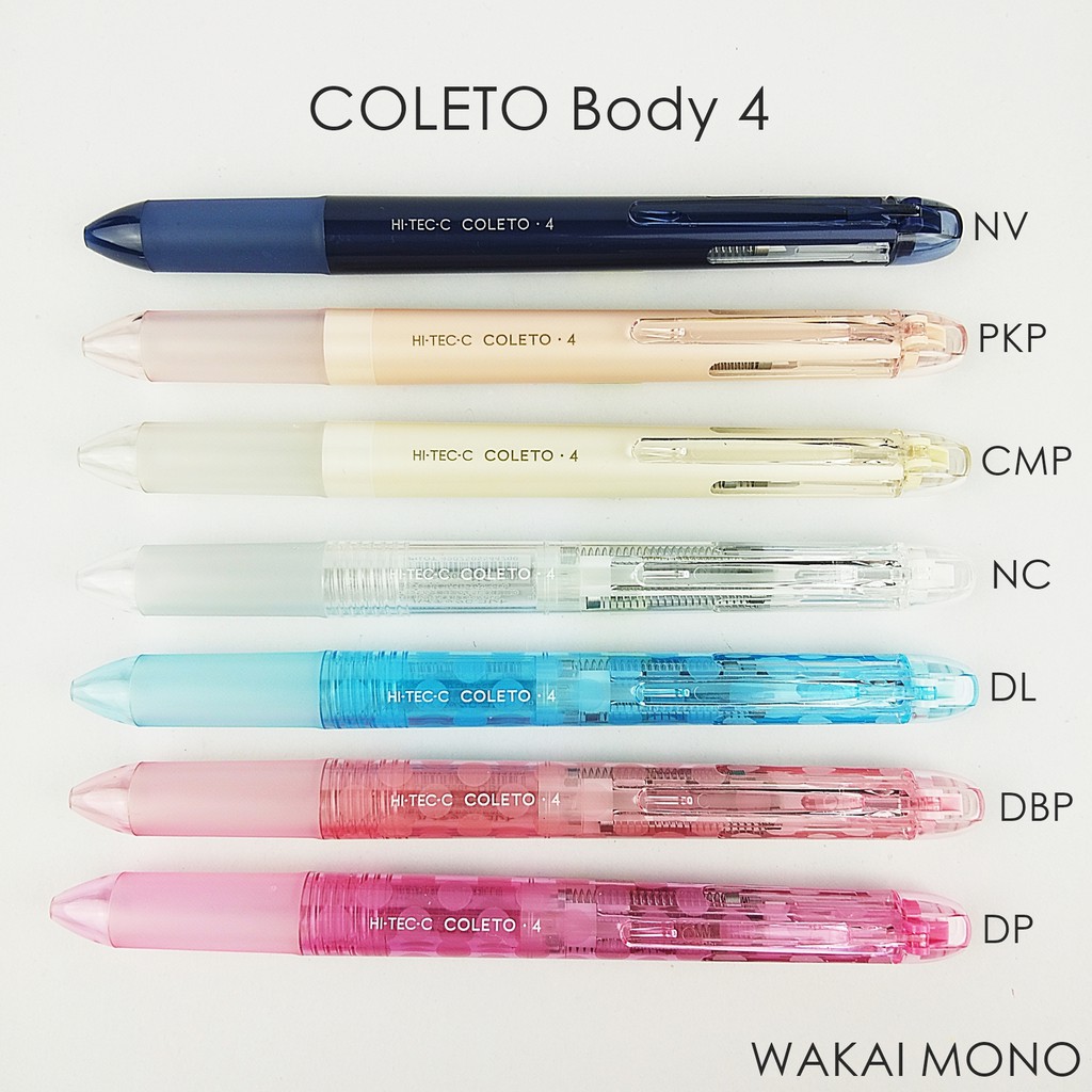 ใหม่!! ปลอกปากกา PILOT COLETO แบบ 4 ไส้