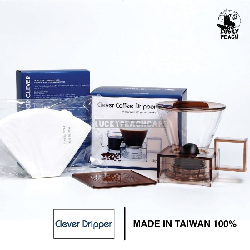 CLEVER Dripper Traezoid Shape Size S มี 12 สี ดริปเปอร์สำหรับทำการสกัด