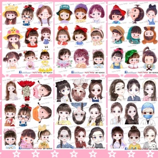 แผ่นเวเฟอร์ Photo Cake(ทานได้) มินิมอล น่ารักๆ ปักตกแต่งเค้กขนาด 1-3ปอนด์/คัพเค้ก สั่งทำตามแบบได้