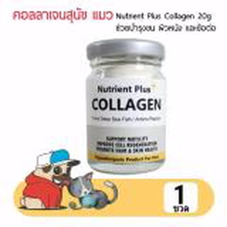 Nutrient Plus Collagen คอลลาเจนสำหรับสุนัขและแมว ขนาด 20g