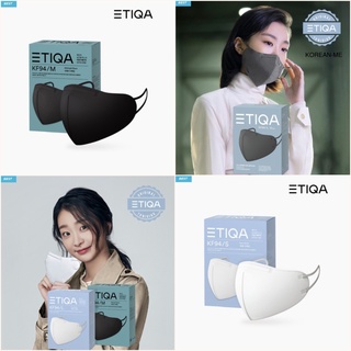 ETIQA KF94 (สุดคุ้ม 1 กล่อง 10 ชิ้น ) ป้องกันสูงสุด หนามากและนุ่มมาก รุ่น Airway Round Basic กรอง 4 ชั้น