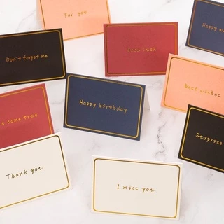 •พร้อมส่ง• มินิการ์ดอวยพร การ์ดวันเกิด miniการ์ด tag card [PD](ไม่มีซอง)