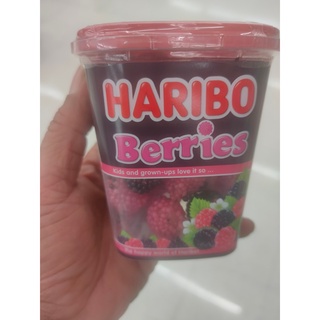 ฮาริโบ้ กัมมี่รสเบอร์รี่ 175 กรัม Haribo Berries Gummy 175g รูปหมีน่ารัก สีสันสดใสน่ารับประทาน Haribo Berries Gummy 175g