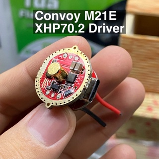 วงจรไฟฉายพร้อมสวิทช์สำหรับ Convoy M21E แรมปิ้งโหมด 6V 5000mA USB Type-C