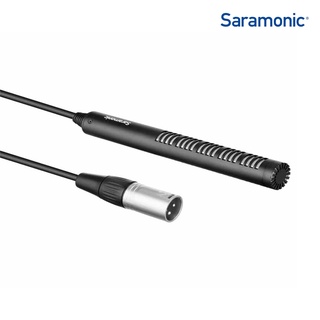 Saramonic SR-NV5X ไมโครโฟนช็อตกันติดหัวกล้องไมค์คอนเดนเซอร์ปลั๊ก3-pin XLR ทิศทางรับเสียงเป็นแบบคาร์ดิออยด์