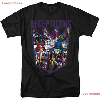 เสื้อยืดยอดนิยม Transformers Decepticon Collage T Shirt &amp; Stickers Short sleeve T-shirts