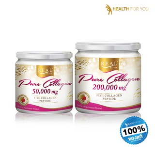 Real Elixir PURE COLLAGEN (เพียว คอลลาเจน) 200,000+50,000 mg.