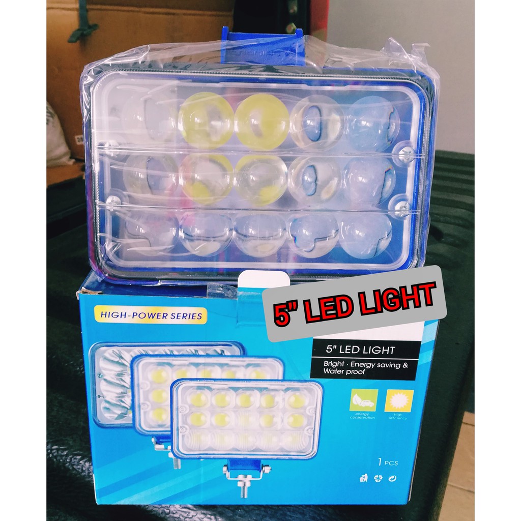 Spot Light 6"1/2 x 4" 15LED 12V-36V Car & Lorry White Spot Light 15LED Spot Light