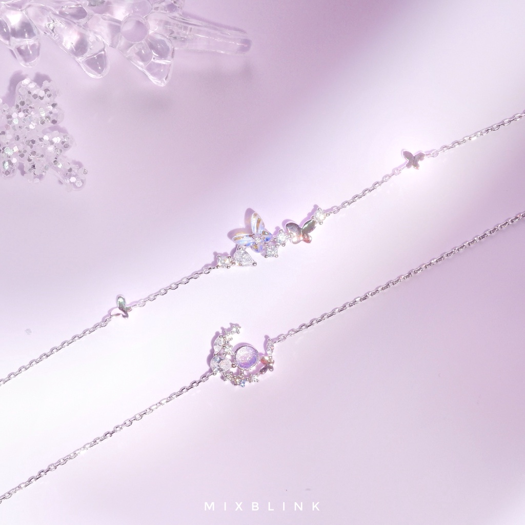 สร้อยข้อมือ เงินแท้ 92.5% ส่งฟรี EMS ♡ รุ่น Aemona , NightFall ♡