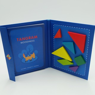 [พร้องส่ง] Magnatic Tangram แทรนแกรมแม่เหล็ก รหัส B-058