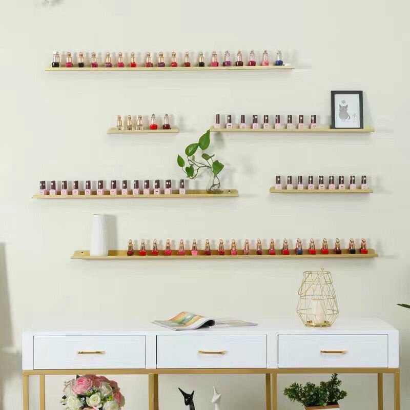 #ชั้นวางทาเล็บ #ชั้นอะคริลิค #ชั้นโชว์สีทาเล็บ #ที่วางเล็บติดผนัง #ร้านเสริมสวย
