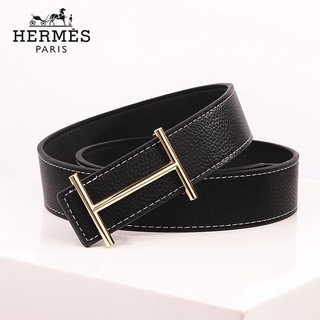 【พร้อมส่ง】ของแท้ Brand_hermes เข็มขัดลําลอง สไตล์คลาสสิก หรูหรา เข้ากับทุกการแต่งกาย สําหรับผู้ชาย และผู้หญิง