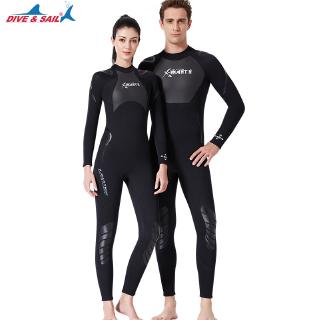 ชุดดําน้ําว่ายน้ํา 3 มม. neoprene wetsuit rashguard