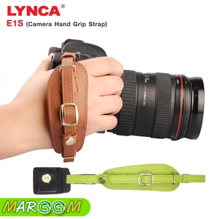 สายรัดข้อมือกับตัวกล้อง Lynca E1S Universal Leather Camera Wrist Strap สำหรับกล้อง DSLR และ SLR มาพร้อม Plate พร้อมส่ง✅✅