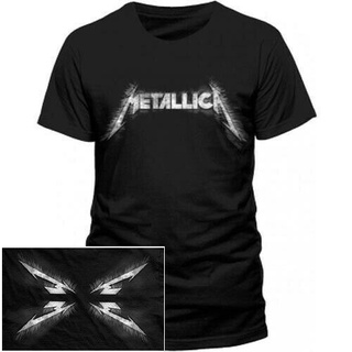 เสื้อยืดวินเทจเสื้อยืด พิมพ์ลายโลโก้ Metallica Spiked S-X สไตล์คลาสสิก ไม่ซ้ําใคร สําหรับผู้ชาย 974575S-5XL