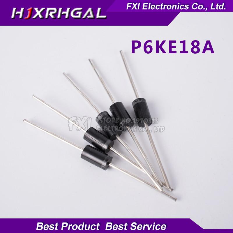 100pcs P6ke18A 18A 600W do-15 TVs Diode New Original