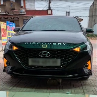 For Hyundai Accent 2018-2020 DRL Daytime Running Fog Light Yellow Turn