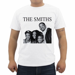 เสื้อยืดผ้าฝ้ายพิมพ์ลายขายดี เสื้อยืดลําลอง พิมพ์ลาย The Smiths Will Smith Family Music Hipster แฟชั่นฤดูร้อน สําหรับผู้