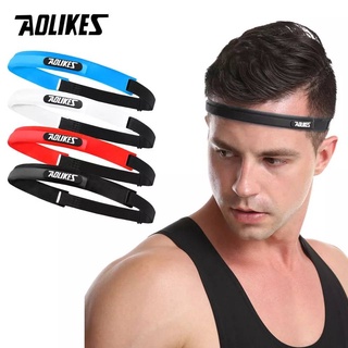 AOLIKES 2113 สายคาดศีรษะ สายคาดหัว กันเหงื่อเข้าตา Sports Sweatband สำหรับนักวิ่ง จักรยาน และกีฬากลางแจ้งทั่วไป