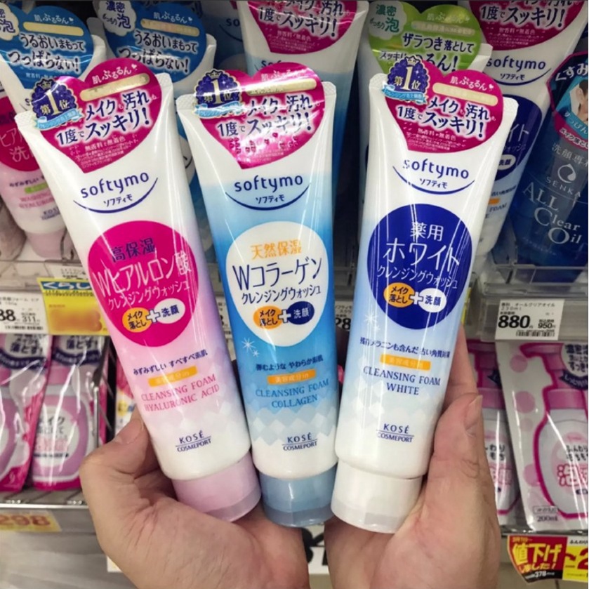 แท้💯% | โฟมล้างหน้า KOSE Softymo Cleansing Foam 190g. นำเข้าจากญี่ปุ่น🇯🇵