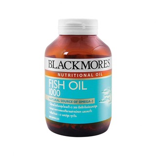 Blackmores Fish Oil น้ำมันปลา 1000 mg. (80 แคปซูล)