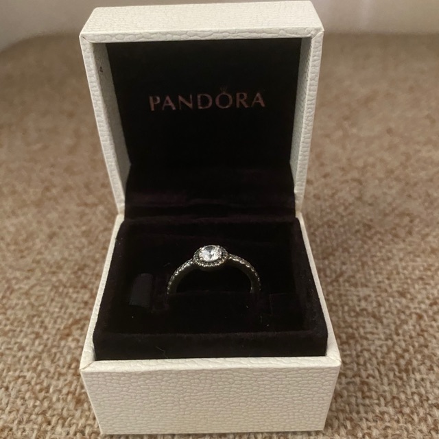 Pandora แหวนเงินแท้ จากเดอะ มอลล์ มือสอง ขนาด 54