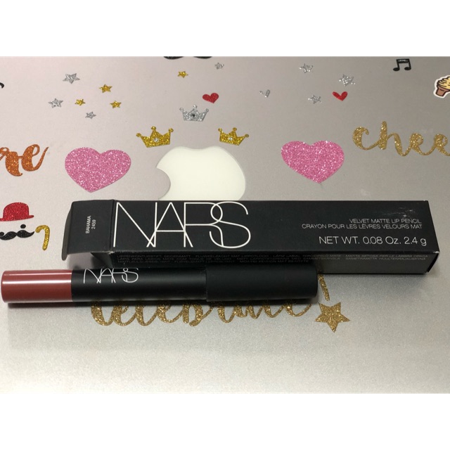 nars velvet matte lip pencil swatches