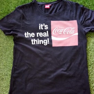 เสื้อโค้ก แท้ อก44" ลายวินเทจ 90%