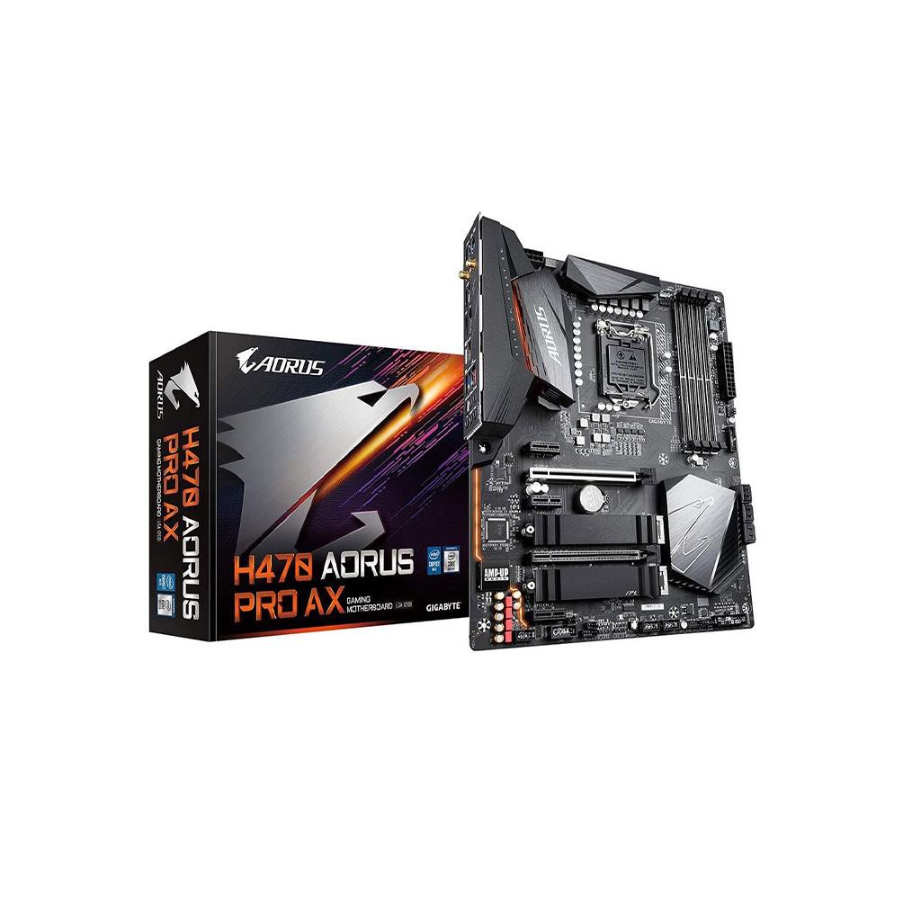MOTHER BOARD H470 AORUS PRO AX Model : GA_H470_AORUS_PRO_AX Vendor Code : GA_H470_AORUS_PRO_AX H470 