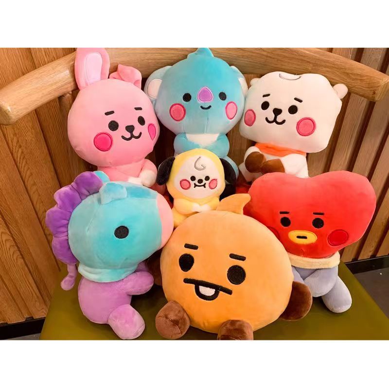 หมอนตุ๊กตา ลาย kpop bts bangtan boys bt 21 ของเล่นสำหรับเด็ก BTS ตุ๊กตา ...