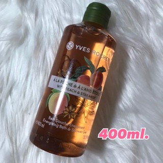 แท้ 💯% 400ml./200ml. Yves Rocher Energizing Peach Star Anise Shower Gel ของใหม่ มีให้เลือกหลายกลิ่นค่ะ 💕