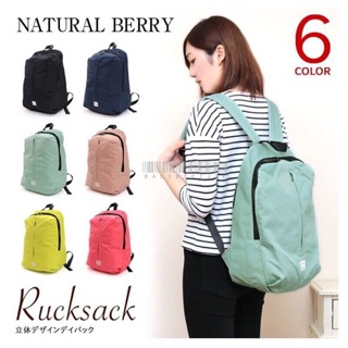 ANELLO Rucksack Natural Berry✨ของแท้แน่นอน✅