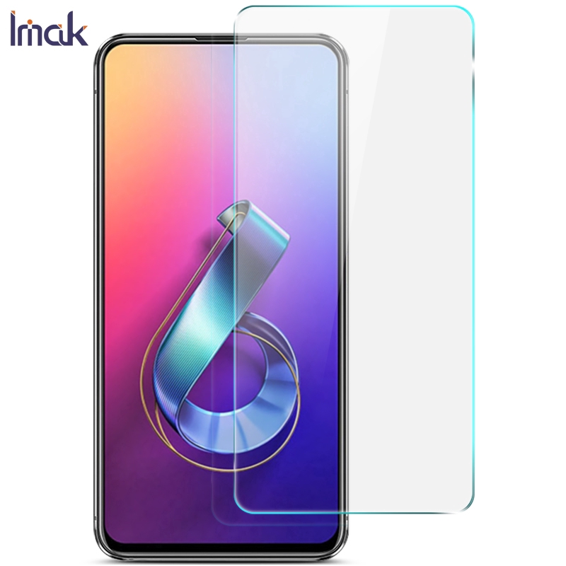 Original Imak Asus Zenfone 6 2019 / 6Z ZS630KL 9H Anti-Explosion Tempered Glass ASUS_I01WD Screen Protector Film Ultra thin