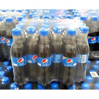 เป๊ปซี่ เครื่องดื่มน้ำอัดลม ขนาด 345 ml แพ็คละ 24 ขวด Pepsi