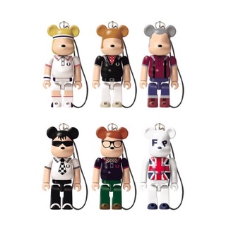 (ของแท้) Be@rbrick 70% FRED PERRY ครบชุด 6 ตัว (Bearbrick)