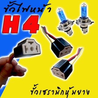 ปลั๊กไฟหน้า H4 (1ชุดมี20ชิ้น)คละสี