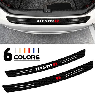 สติกเกอร์คาร์บอนไฟเบอร์ 3 มิติ ติดด้านหลัง สำหรับ Nissan Nismo Tiida Teana Skyline Juke X-Trail