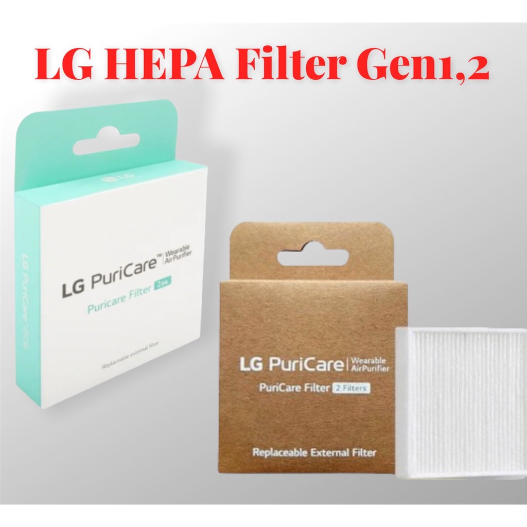 เเผ่นกรอง LG Puricare Filter Hepa รุ่น 1,2