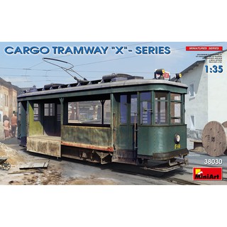 โมเดลประกอบ MiniArt 1/35 MI38030 CARGO TRAMWAY "X"-SERIES