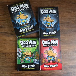 หนังสือภาษาอังกฤษ Dog Man หนังสือนิทานภาษาอังกฤษ หนังสือเสริมพัฒนาการ หนังสือนิทาน