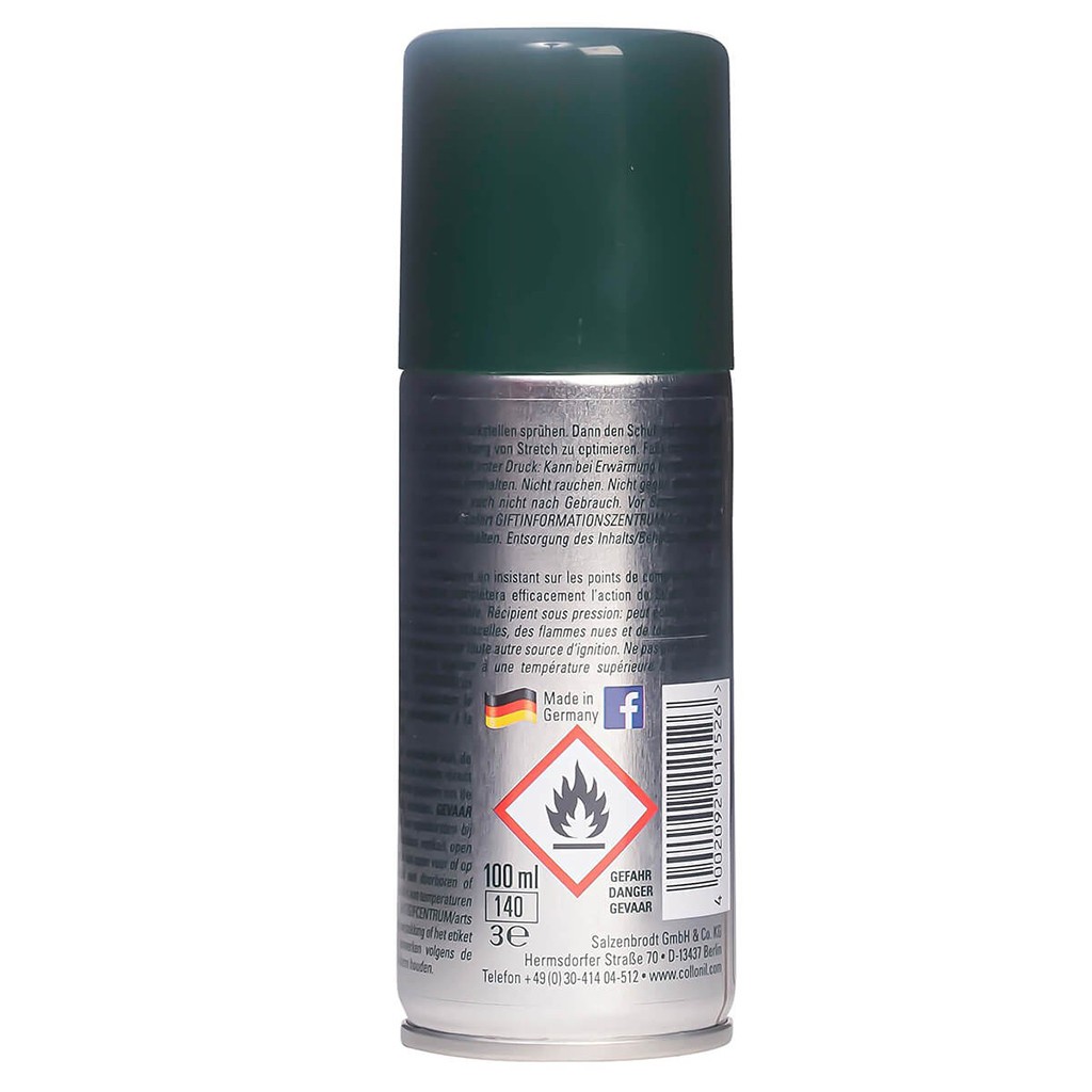 Collonil Stretch 100ml โคโลนิลสเตร็ช โฟมน้ำยาช่วยยืดขยายรองเท้า ทำให้หนังนิ่มลง