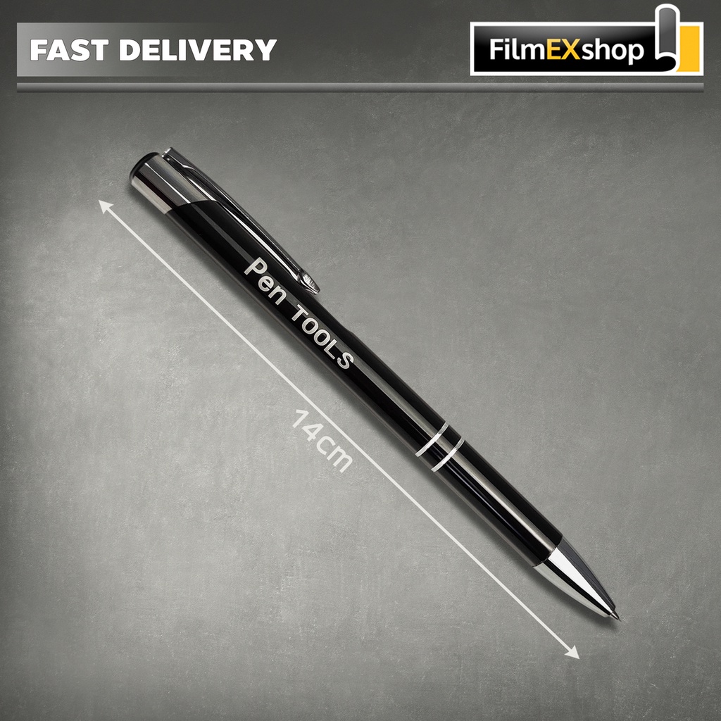 ปากกาเจาะฟองอากาศ ปากกาเข็มเจาะฟองอากาศ เครื่องมือติดฟิล์ม  Rectracting Air Release ToolPen for Car Vinyl Instal