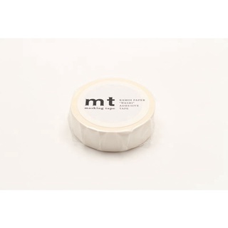 mt masking tape R matte white (MT01P208R) / เทปตกแต่งวาชิ รุ…