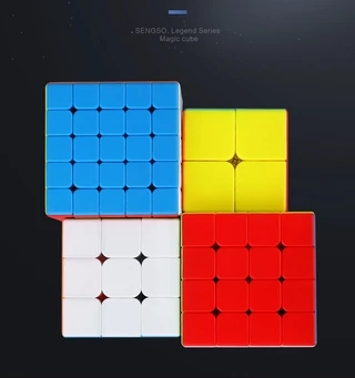 KOJIMA รูบิค 2X2 3x3 4x4 ลื่นหัวแตก แบบเคลือบสี ไม่ลื่นคืนเงิน รูบิด รูบิก ลูกบิด ลูบิก ของเล่นฝึกสมอง Rubik's Cube
