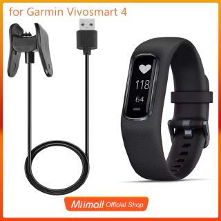 Miimall สายชาร์จสำหรับ Garmin Vivosmart 4 การซิงค์ข้อมูล USB สายชาร์จสำหรับ Garmin Vivosmart 4