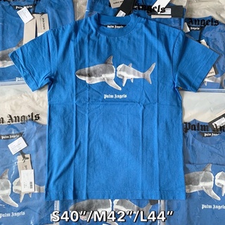 New palm Angel shark tee blue