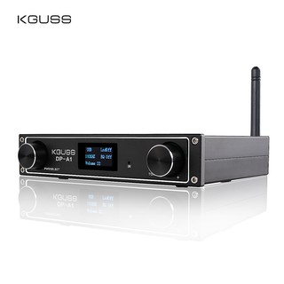 Kguss DP-A1 เครื่องขยายเสียงดิจิตอลบลูทูธ 4.2 CSR64215 USB/Optical/Coaxial/AUX Input TAS5352A 24Bit/192KHz 120w*2